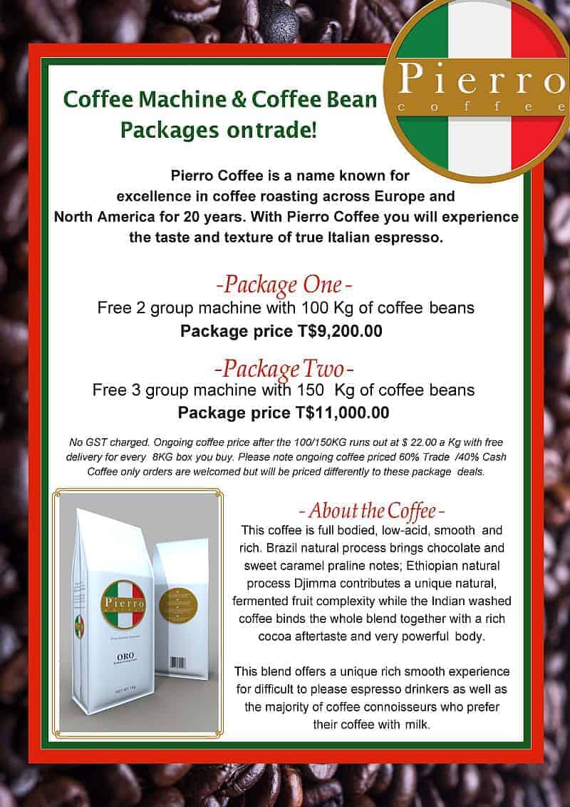 Coffee Machines by Barter Card 